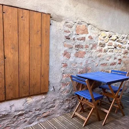 Le Petit Cocoon Des Vignes, Terrasse Au Centre 度假居